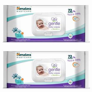 HIMALAYA GENTLE BABY WIPES 72 WIPES #112