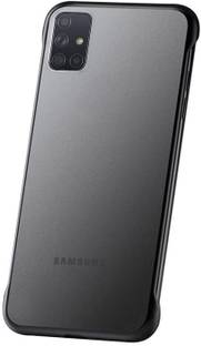 Vaku Luxos Back Cover for Samsung Galaxy A51 Frameless Semi Transparent Case