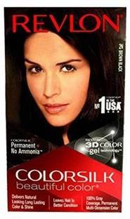 Revlon Colorsilk Hair Color (2N Brown Black) , 2N