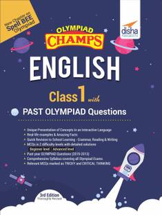 Olympiad Champs English Class 1 with Past Olympiad Questions