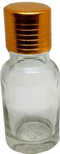 GIFTBASHINDIA Empty Clear Glass Bottle with Cap for Multi use Pack Of 150 ml Bottle