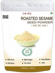 AGRI CLUB Roasted Sesame Powder/Sesame Powder/Til Powder Sesame Seeds