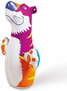 U.R.M. Enterprises 3D Bop Bag Inflatable Blow Up Punching Bags Toys for Kids