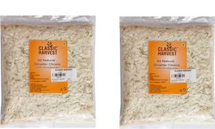 Classic Harvest White POHA Beaten Rice Poha/Chivda () Poha (Medium Grain, Raw)