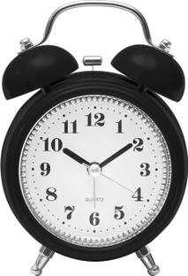 play run Analog Black, White Clock