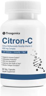 Trexgenics CITRON-C Citrus Bioflavonoids Vitamin C Rosehip Skin Immunity Antioxidant