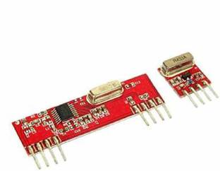 jivith RF Module Ask Wireless Transmitter Receiver Pair 433/434MHz Compatible with Arduino Raspberry Pi Educational Electronic Hobby Kit