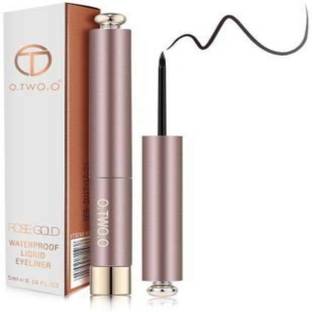 O.TWO.O Easy to Wear Black Waterproof Pigment Liquid Long-lasting (A) 12 ml