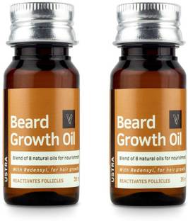 ustra Beard Growth Oil - Pack of 2  Hair Oil
