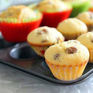 infinity deal Aluminium Cupcake/Muffin Mould 6