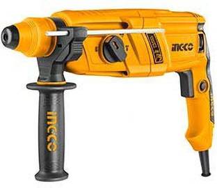 INGCO Rotary hammer With 3 SDS-PLUS 650 Watt Pistol Grip Drill