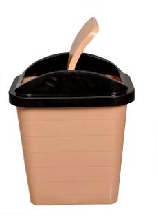 mastBus 10 Liter Flip Flop Dustbin For office | Plastic Dustbin for Home Plastic Dustbin