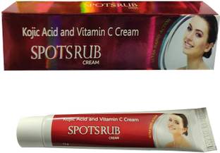 Leeford Spotsrub Kojic Acid and Vitamin C Cream 15g (Pack Of 2)