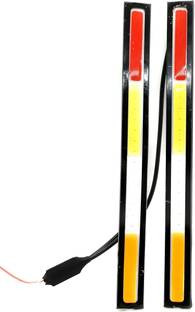 AutoPowerz 4 color 17 CM DRL Flashing Car Fancy Lights