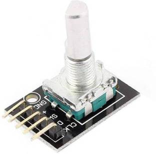 jivith 5V Rotary Encoder Module KY-040 Brick Sensor Clickable Switch Arduino ARM Electronic Components Electronic Hobby Kit