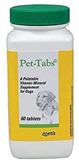 Zoetis Pet Tab Vitamin- Mineral Supplement Pet Health Supplements