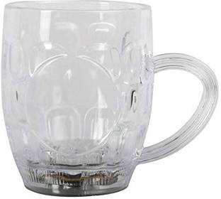 Mopslik Liquid Activated Multicolor LED Glasses Dragon Design Light Up Drinking Glasses LED Flashing Cup for Party Plastic Beer Mug