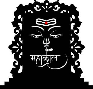 UNIQUE Mahakal idol for Car Dashboard/ Home/ Pooja/ Office/ Study Table/ Decoration डेकोरेटिव शोपीस  -  10 cm
