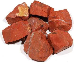 Shubhanjali Natural Rough Red Jasper Raw Stone for Reiki Crystal Healing Red Jasper Rough Raw Gemstones for Vastu Correction 400 Grams Regular Asymmetrical Crystal Stone