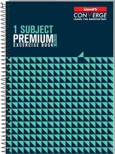 LUXOR 20721Exercise book SingSub,160Pg,21cm*29.7cm Regular Notebook Ruled 160 Pages