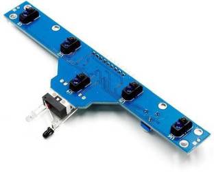 jivith LINE TRACKING LINE FOLLOWER ROBOT SENSOR MODULE Electronic Components Electronic Hobby Kit