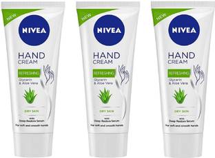 NIVEA Hand Cream Refreshing (Pack of 3) #104