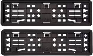 JAY BALAJI ABS Car Number Plates Frame Front and Back for Universal Car 2 Pc Front And Back Plate. Car Number Plate