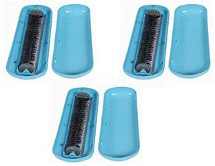 GS Carpet Cleaner Crumb Sweeper Single Roller Dirt Cleaning Brush (Medium Size),Pack of 3 Plastic Wet and Dry Brush