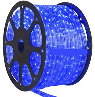Peafowl Wholesale 1800 LEDs 15.24 m Blue Steady Strip Rice Lights