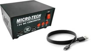 Microtech Car Inverter 200 Watt USB 12v Dc to Ac Converter for Home Car Inverter