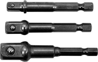 YATO YT-04685 3Pcs Socket Adapter Hex 1/4, 3/8,1/2 Screwdriver Bit Set
