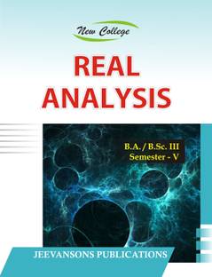 New College Real Analysis For B.A./B.Sc. III (Fifth Semester)