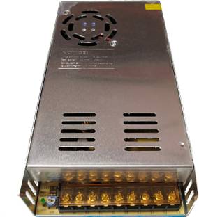 DHRUV-PRO Led Indicator 12 Volt / 30 Amp DC Output Power Supply, Metal Case Type Power LED Driver Power Supply Adaptor for CCTV Camera AC Input 100/240vAC 360 Watts PSU