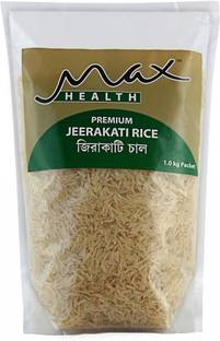 max health Jeerakati Rice 1kg Long Grain Rice (Long Grain, Unpolished)