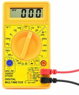 FADMAN ac/dc current resistance Digital Multimeter