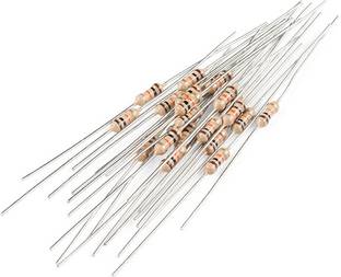 jivith 10K-OHM RESISTOR,100PCS,CFR,5%,1/4 WATT Fixed Resistor