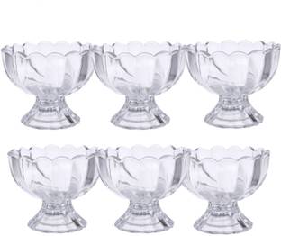 DeoDap Serving Dessert Bowl Ice Cream Salad Fruit Bowl - 6pcs Cup Serving Set