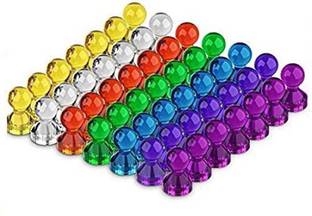 Lifekrafts Push Pin Magnets, magnet plated steel  Pins