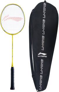 LI-NING G-TEK 38 GX Yellow, Blue Strung Badminton Racquet