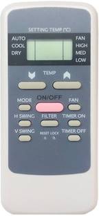Topmarque VC 148 Split Air Conditioner Remote (Please Match The Image with Your Old Remote) Hitachi Re...