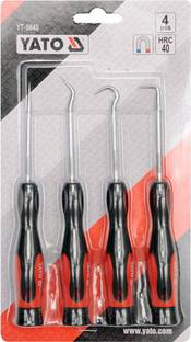 YATO A set of 4 hooks with a handle Socket Set