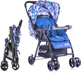 LuvLap Joy Stroller/Pram, Compact & Easy Fold, for Newborn Baby/Kids, 0-3 Years, Stroller