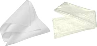Vardhman Embroidery Backing Paper Fusing & Water Soluble fusible Interlining, 2 mts each, 40 inch width, Total 4 mts
