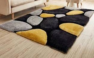 shopgallery Multicolor Polyester Carpet