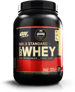Optimum Nutrition (ON) Gold Standard 100% Protein Powder - Primary Source Isolate Whey Protein