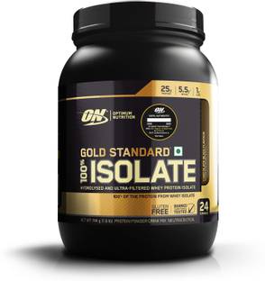 Optimum Nutrition (ON) Gold Standard 100% Isolate Protein Powder Whey Protein