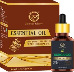 Nuerma Science Organic Bergamot Essential Oil (100% Pure) Best Therapeutic Grade Essential Oil