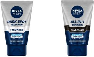 निवेआ में Men Dark Spot Reduction Face Wash 50 ml & All In One Face Wash 50 ml (Pack of 2) #35 फेस वॉश