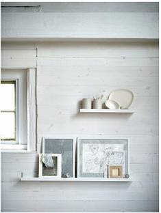 IKEA Picture Ledge, Display Wall Shelf, 55 cm (21 ¾") MDF (Medium Density Fiber) Wall Shelf