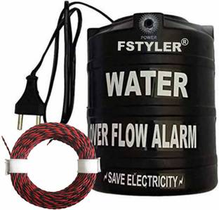 InfraHive Advance Water Tank Overflow Alarm with High Quality Overflow Voice Sound & 15mtr Connecting Wired Wired Sensor Security System